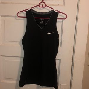 Black Nike Dri-Fit tank